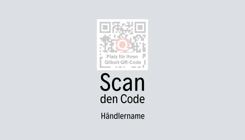 Qlikeit Vorlage Visitenkarte für Download