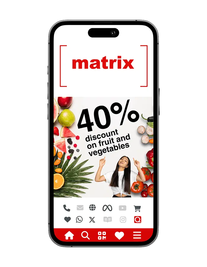 Smartphone mit Touchdownpage