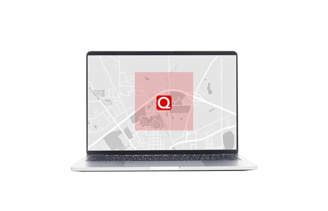 Laptop mit Anzeige Booster