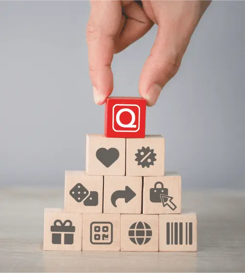 Qlikeit Pyramide mit Features