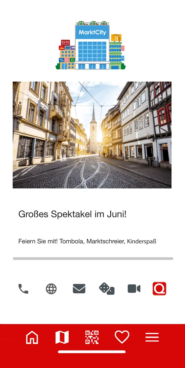 Smartphone mit Touchdownpage Marketingorganisation